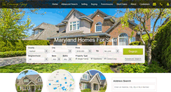 Desktop Screenshot of marylandmlssearch.com